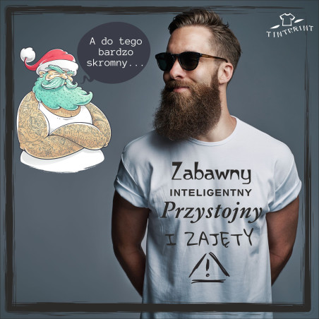 zabawny, inteligentny...