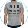 NIE WIEM NIE ZNAM SIĘ NIE ORIENTUJĘ SIĘ ZAROBIONY JESTEM