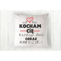 Kocham cię każdego dnia coraz bardziej