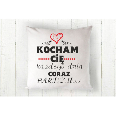 Kocham cię każdego dnia coraz bardziej