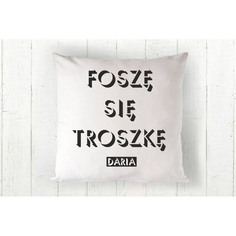Foszę się troszkę imię Foszę się troszkę imię