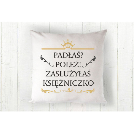 Padłaś? poleż!...