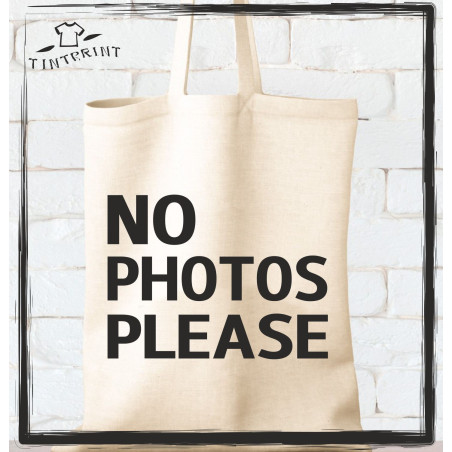 no photo please