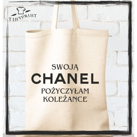 SWOJĄ CHANEL POŻYCZYŁAM KOLEŻANCE