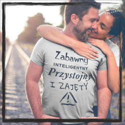 zabawny, inteligentny...