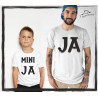 zestaw koszulek tata i syn mini ja