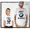 zestaw koszulek tata i syn jaki ojciec taki syn BMW