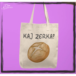 KAJ ZEKA? TORBA BAWEŁNIANA Z NADRUKIEM TINTPRINT