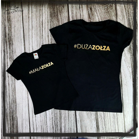 MAŁAZOŁZA, DUŻAZOŁZA (ZŁOTY NAPIS)