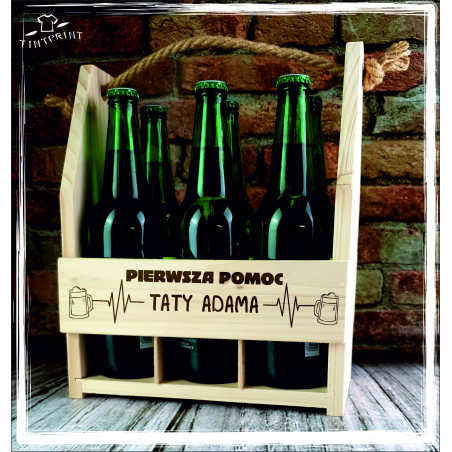 PIERWSZA POMOC TATY (IMIĘ) NOSIDŁO NA PIWO