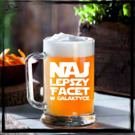 NAJLEPSZY FACET W GALAKTYCE KUFEL Z GRAWEREM