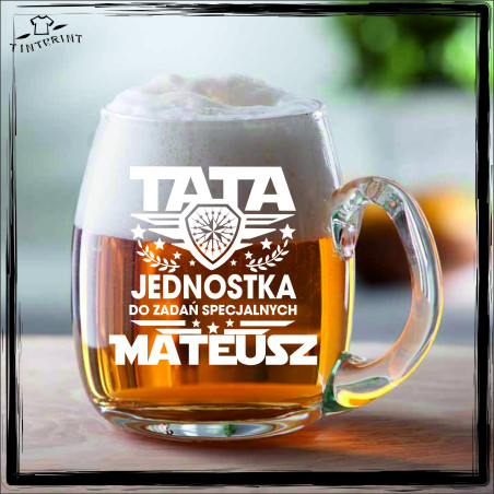 TATA JEDNOSTKA DO ZADAŃ SPECJALNYCH (IMIĘ) KUFEL Z GRAWEREM
