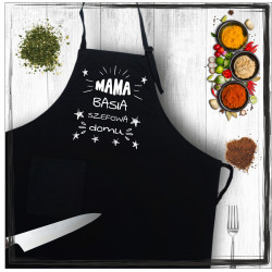 Fartuch - mama (imię) szefowa domu