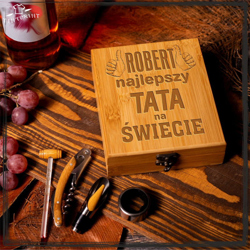 Zestaw- (imię) najlepszy tata na świecie Zestaw- (imię) najlepszy tata na świecie