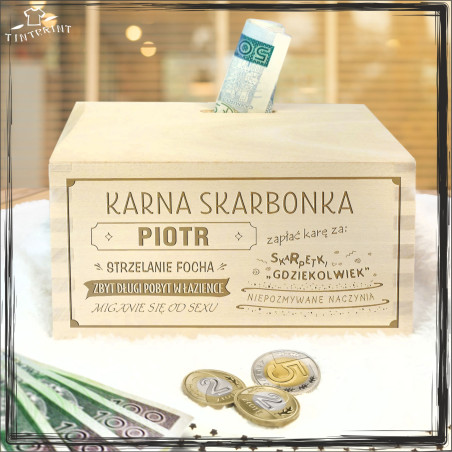 Karna skarbonka "Piotr"