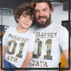 Najlepszy Tata i Najlepszy Syn – zestaw moro