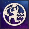 Obręcz- znak zodiaku Wodnik