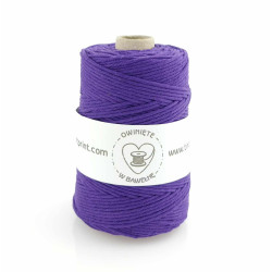 Piwonia - 3mm 200m Sznurek bawełniany skręcany