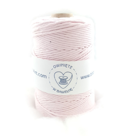Słonecznikowy - 3mm 200m Sznurek bawełniany skręcany