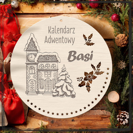 Baza pod kalendarz adwentowy 2
