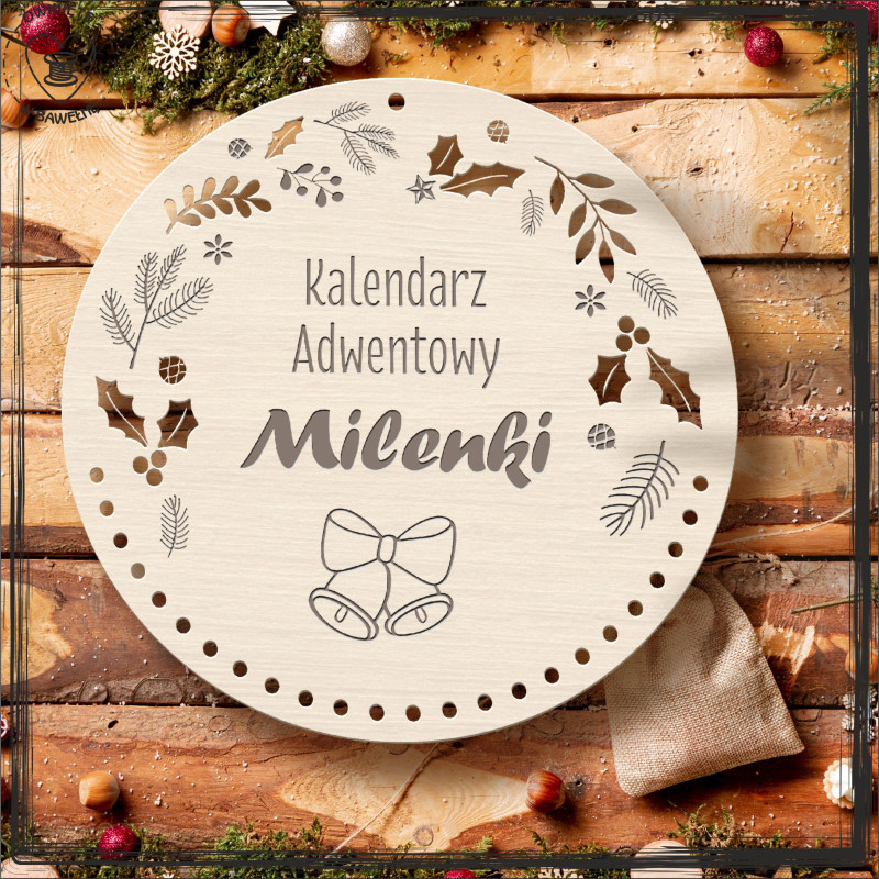 Baza pod kalendarz adwentowy 6 Baza pod kalendarz adwentowy 6