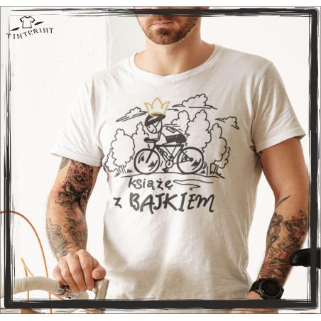 KSIĄŻĘ Z BAJKIem T-SHIRT Z NADRUKIEM