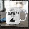 Najpierw Kawa potem Kupa kubek z nadrukiem