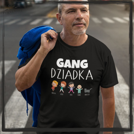 GANG DZIADKA Z IMIONAMI DZIECI
