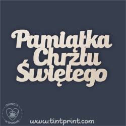 Napis Chrzest 2