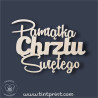 Napis Chrzest 3