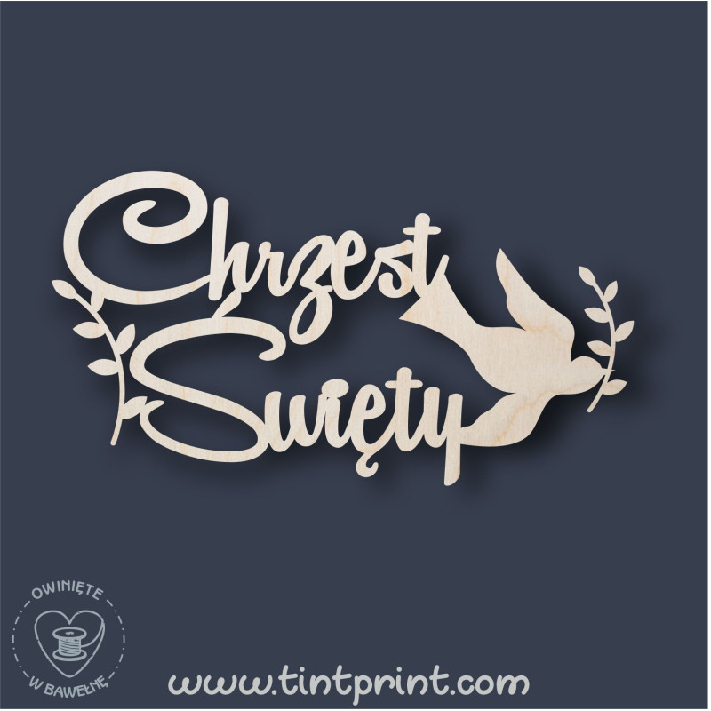 Napis Chrzest 7 Napis Chrzest 7