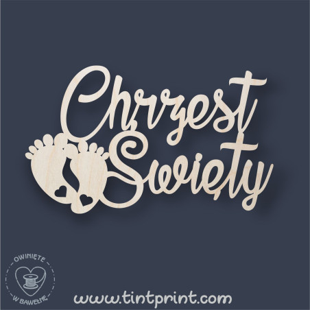 Napis Chrzest 1