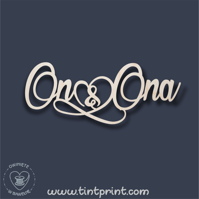 Napis on ona 1 Napis on ona 1