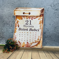 Tabliczka kalendarz