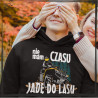 Nie mam czasu jadę do lasu koszulka z nadrukiem quady