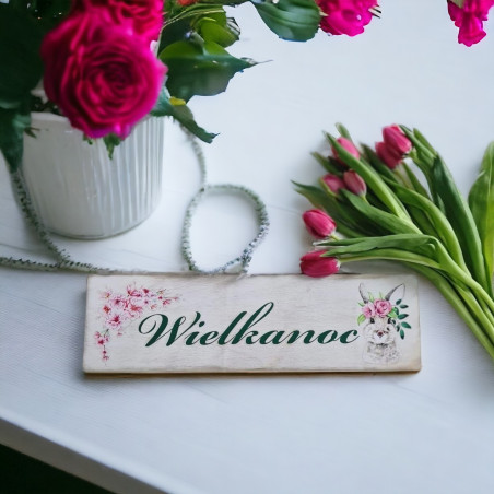 Tabliczka podłużna wielkanoc
