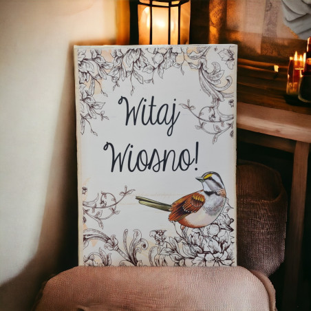 Tabliczka podłużna wielkanoc