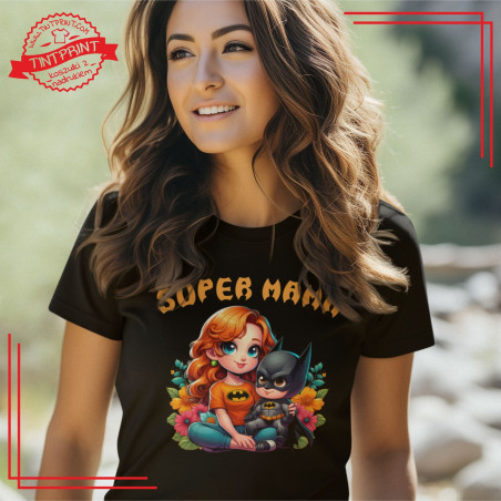 SUPER MAMA koszulka dla mamy