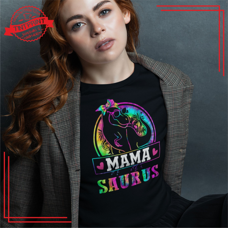 MAMA SAURUS KOLOR koszulka dla mamy MAMA SAURUS KOLOR koszulka dla mamy