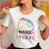 MAMA SAURUS KOLOR koszulka dla mamy