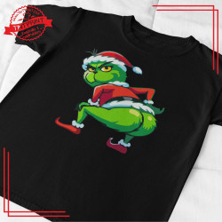 Koszulka "Grinch z humorem" – Świąteczny żart w dobrym stylu!