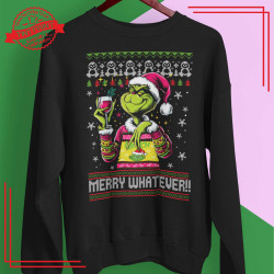 Koszulka "Merry Whatever!!" – Święta z przymrużeniem oka