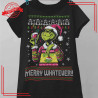 Koszulka "Merry Whatever!!" – Świąteczny Grinch z humorem