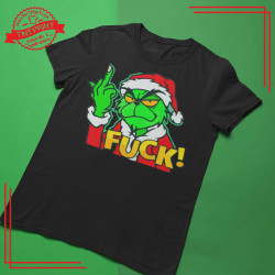 Koszulka "Świąteczny Grinch" – Zabawny świąteczny bunt