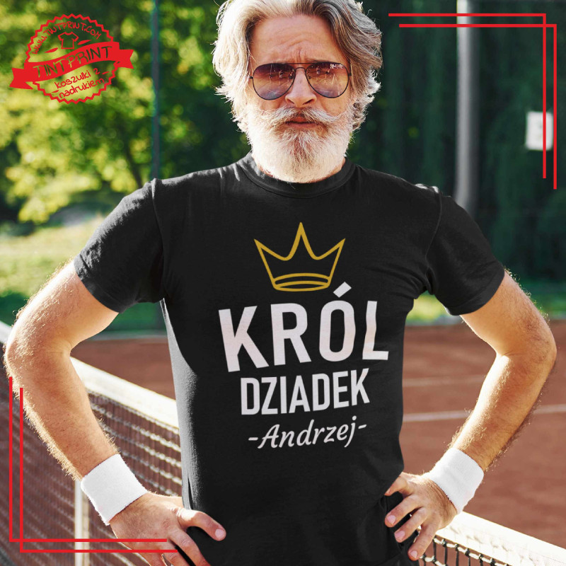 Koszulka "Król Dziadek" z imieniem – Idealny prezent!
Personalizowany nadruk dla królewskiego dziadka. Koszulka "Król Dziadek" z imieniem – Idealny prezent!
Personalizowany nadruk dla królewskiego dziadka.