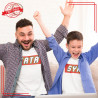 Zestaw koszulek TATA & SYN – idealne T-shirty dla taty i syna