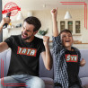 Zestaw koszulek TATA & SYN – idealne T-shirty dla taty i syna