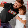 Zestaw koszulek TATA & SYN – idealne T-shirty dla taty i syna