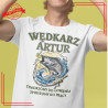 Wędkarz [IMIĘ] – personalizowana koszulka dla pasjonata wędkarstwa