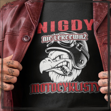 koszulka motocyklisty, koszulka biker, koszulka dla fana motocykli